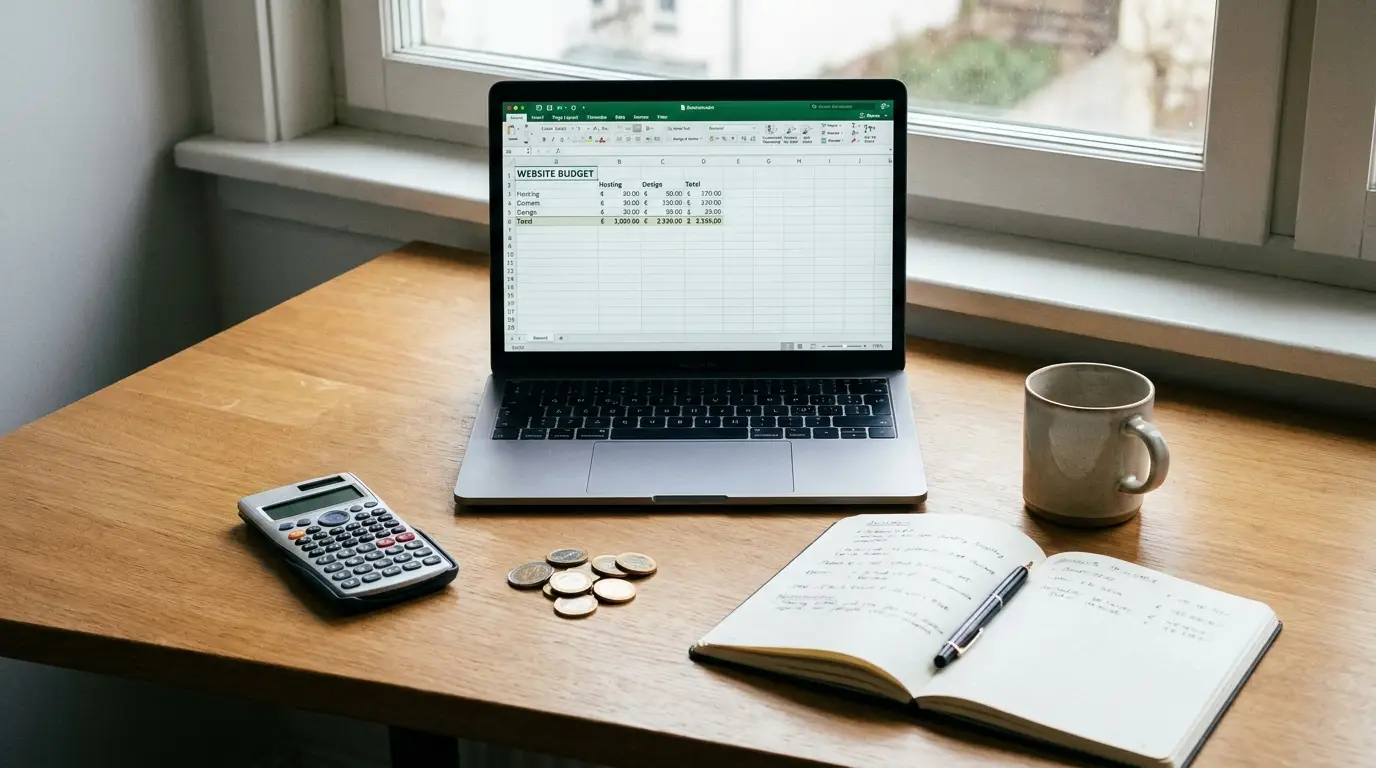 Was kostet eine Website? Realistische Preise im Überblick